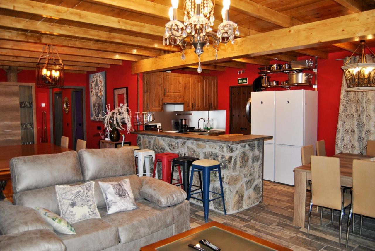 Complejo Casas Rurales Mansiones Y Villas Deluxe Collado Mediano Dış mekan fotoğraf